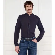 Koszule męskie - HUGO Lniana koszula Elvory Slim Fit - miniaturka - grafika 1