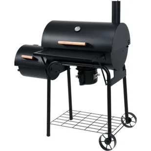 Lund GRILL WĘGLOWY Z WĘDZARNIĄ XXL RUSZT 64X37 99587 - Grille - miniaturka - grafika 1