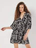 Sukienki - Apricot Sukienka w kolorze czarno-białym - miniaturka - grafika 1