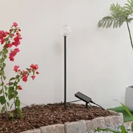 Lampy ogrodowe - Lampa solarna LED Lindby Brindley, szkło - miniaturka - grafika 1