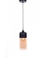 Lampy sufitowe - Lumina Deco Deco LAMPA WISZĄCA LOFT INDUSTRIALNA CZARNA ZENIA - miniaturka - grafika 1