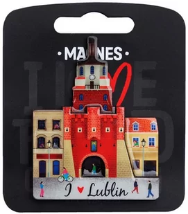 PAN DRAGON Magnes I love Poland Lublin ILP-MAG-C-LUB-11 - Magnesy - miniaturka - grafika 1