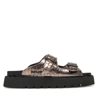 Klapki i japonki damskie - Klapki REPLAY GWF81 .000.C0040S Złoty - miniaturka - grafika 1