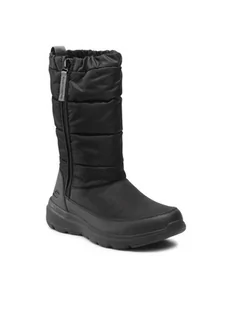 Skechers Botki Glacial Ultra 144171/BBK Czarny - Botki damskie - miniaturka - grafika 1