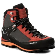 Buty trekkingowe męskie - Trekkingi Salewa Crow Gtx GORE-TEX 61328-0935 Czarny - miniaturka - grafika 1
