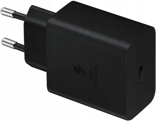 Ładowarka sieciowa Samsung USB-C 45W PD PPS czarna - Ładowarki do telefonów - miniaturka - grafika 1