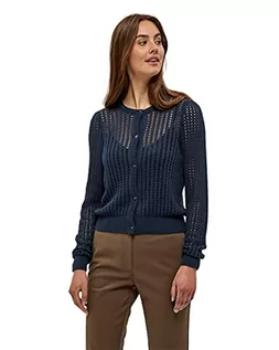 Swetry damskie - Peppercorn Damski sweter Libby Cardigan, niebieski (Dress Blue), XXL - grafika 1