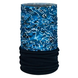Komin na szyję - Bandana dziecięca BUFF Polar Tivat - Czapki narciarskie - miniaturka - grafika 1