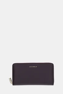 Coccinelle portfel skórzany damski kolor fioletowy E2 MW5 11 32 01 - Portfele - miniaturka - grafika 1