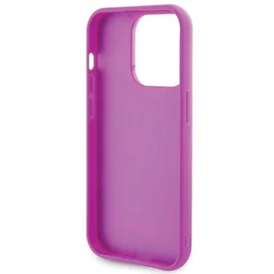 Etui Guess Disco Metal Script na iPhone 15 Pro - różowe - Etui i futerały do telefonów - miniaturka - grafika 6