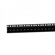 Inne akcesoria muzyczne - Adam Hall 19" Parts 61555 BLK - Szyna rack, podwójna, czarna, 45U 61555BLK - miniaturka - grafika 1