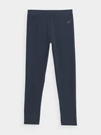 Legginsy - 4F Legginsy 4FJAW23TTIGF093 Granatowy Slim Fit - miniaturka - grafika 1
