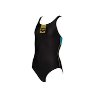 Kąpielówki męskie - ARENA ARENA Chłopięce G Basics Jr Swim Pro Back One Piece kąpielówki 002352_508_6-7 - miniaturka - grafika 1