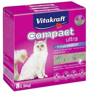 Oświetlenie akwarium - Żwirek Vitakraft Compact Ultra Plus 8Kg - miniaturka - grafika 1