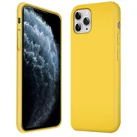 Etui i futerały do telefonów - Etui na telefon komórkowy iPhone 11 Pro Max silikonowo-żelowe etui na telefon komórkowy, żółte - miniaturka - grafika 1