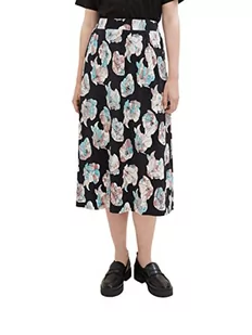 TOM TAILOR Damska plisowana spódnica ze wzorem, 32413-tie Dye Flower Design, 46 - Spódnice - miniaturka - grafika 1