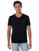 Koszulki męskie - Lacoste T-shirt męski, Noir, 3XL - miniaturka - grafika 1