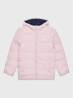 Kurtki i płaszcze dla chłopców - adidas Kurtka puchowa Frosty Winter HM5237 Różowy Regular Fit - grafika 1