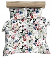 Pościel - pościel bawełna deLUX 140x200 + 1 poszewka B 382 dolores granat - miniaturka - grafika 1