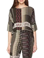 Bluzki damskie - Cartoon Bluzka damska, zielony (Khaki/Grey 5893), 36 - miniaturka - grafika 1