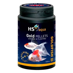 HS AQUA GOLD PELLETS 1000 ML pokarm dla ryb (0030416) - Pokarm dla ryb - miniaturka - grafika 1