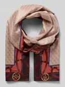 Apaszki i szaliki damskie - Szal z nadrukiem z logo - miniaturka - grafika 1