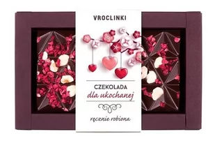 Czekolada Gorzka Z Malinami I Orzechami Laskowymi Dla Ukochanej Żony 3 Serca - Czekolada - miniaturka - grafika 1