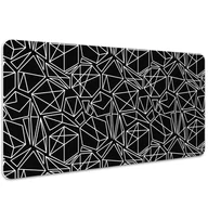 Podkładki na biurko - Podkład na biurko Geometryczne figury 100x50 cm - miniaturka - grafika 1