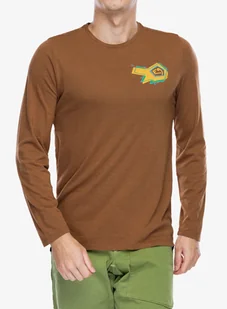 Longsleeve E9 Brasil - crust - Bluzy sportowe męskie - miniaturka - grafika 1