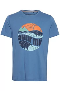 Blend Męski T-shirt, 183928 / Dutch Blau, M - Koszulki męskie - miniaturka - grafika 1