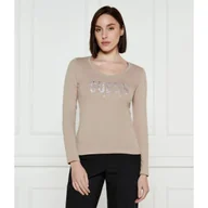 Bluzki damskie - GUESS Bluzka Slim Fit - miniaturka - grafika 1