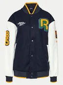Kurtki męskie - Reebok Kurtka bomber Hrn Si Var 100202342 Granatowy Regular Fit - miniaturka - grafika 1
