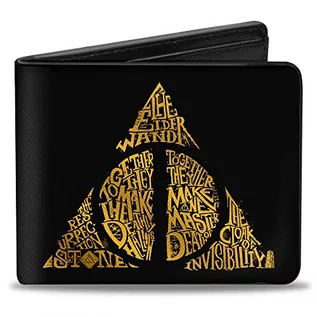 Portfele - Buckle-Down Męski portfel składany Harry Potter, wielokolorowy, wielobarwny - grafika 1