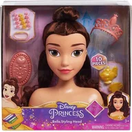 Zabawy w naśladowanie dorosłych - Disney Princess. Głowa do stylizacji. Bella Just Play - miniaturka - grafika 1