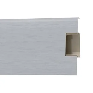 Arbiton Listwa przypodłogowa LARS 70 mm alu light - Listwy przypodłogowe - miniaturka - grafika 1