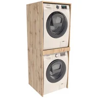 Szafki łazienkowe - Szafka nad pralkę i na suszarkę TS WOTAN szafka łazienkowa słupek regał - miniaturka - grafika 1