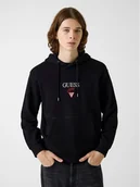 Bluzy męskie - Guess Jeans Bluza 180299 Czarny Classic Fit - miniaturka - grafika 1