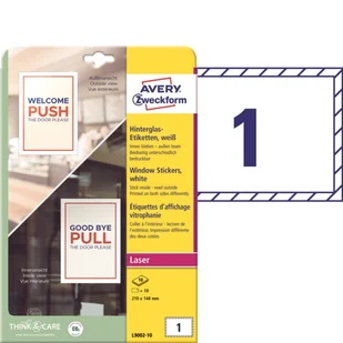 Naklejki na okna Avery 210x148 10 arkuszy - Ramki na zdjęcia - miniaturka - grafika 2