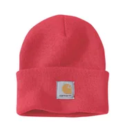 Czapki damskie - Czapka zimowa Carhartt Acrylic Watch Hat A18 Bittersweet - miniaturka - grafika 1