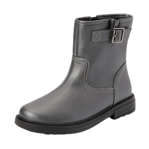 Geox Girl J Eclair Girl B Botki, metal, 33 EU