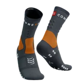 Skarpetki sportowe męskie - COMPRESSPORT Skarpetki trekkingowe HIKING SOCKS magnet/autumn glory - miniaturka - grafika 1