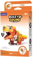 Puzzle - Puzzle 3D. Buduj i słuchaj - Tyranozaur Rex - miniaturka - grafika 1