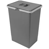 Kosze na śmieci - Kosz do sortowania segregacji odpadów FUTURE 24 litrów h-44 cm - miniaturka - grafika 1