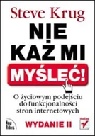 E-booki - informatyka - Nie każ mi myśleć! O życiowym podejściu do funkcjonalności stron internetowych. Wydanie II - miniaturka - grafika 1
