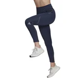 Legginsy - Legginsy damskie Adidas How We Do sportowe granatowe-XXS - miniaturka - grafika 1