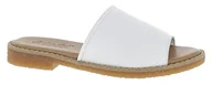Klapki i japonki damskie - Andrea Conti Klapki damskie, białe, 36 EU, biały, 36 EU - miniaturka - grafika 1