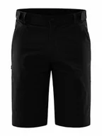 Spodenki damskie - Craft ADV Explore Tech szorty | spodnie outdoorowe męskie 3XL | czarne | 4-kierunkowy stretch | uformowane kolana | regulowany ściągacz | tylna kieszeń z zamkiem błyskawicznym | spodnie trekkingowe - miniaturka - grafika 1