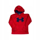 Bluzy damskie - Wciągana bluza dla chłopca kaptur UNDER ARMOUR 7+ - Under Armour - miniaturka - grafika 1