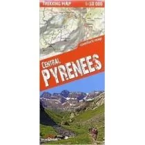 ExpressMap praca zbiorowa trekking map Pireneje Środkowe (Central Pyrenees). Laminowana mapa trekkingowa 1:50 000 - Atlasy i mapy - miniaturka - grafika 1