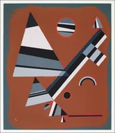 Plakaty - Gris, Wassily Kandinsky - plakat 30x40 cm - miniaturka - grafika 1